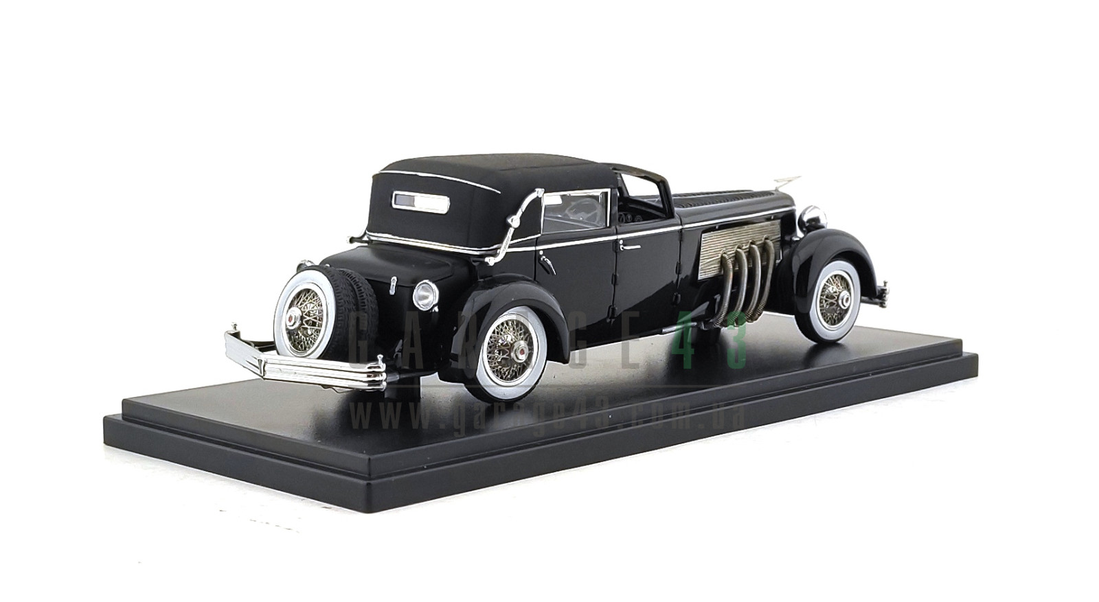 1937 Duesenberg SJ Town Car Chassis 2405 by Rollson Esval 1/43 1937 Duesenberg SJ Town Car Chassis 2405 by Rollson Esval 1/43