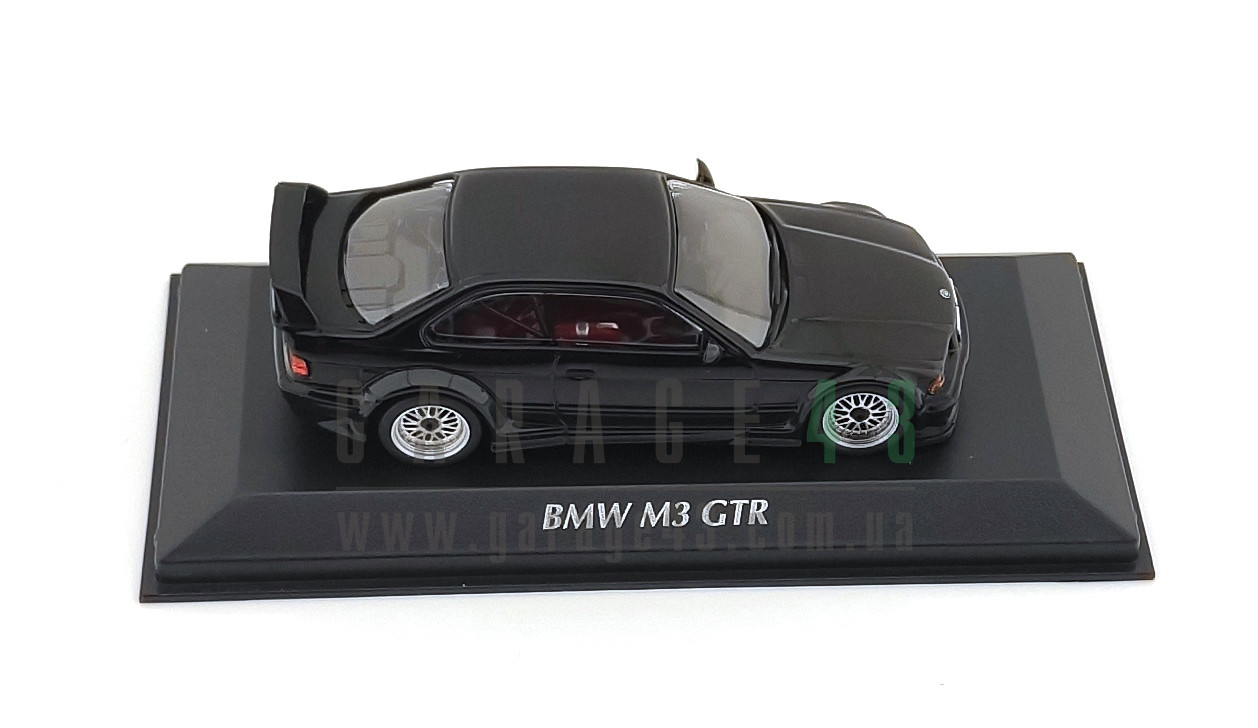 Garage43 - Дорожні автомобілі - 1/43 BMW M3 GTR E36 1993 black
