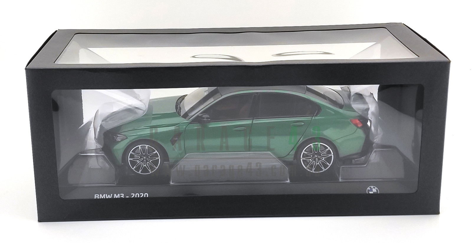 Garage43 - Road cars - 1/18 BMW M3 G80 2020 green Minichamps